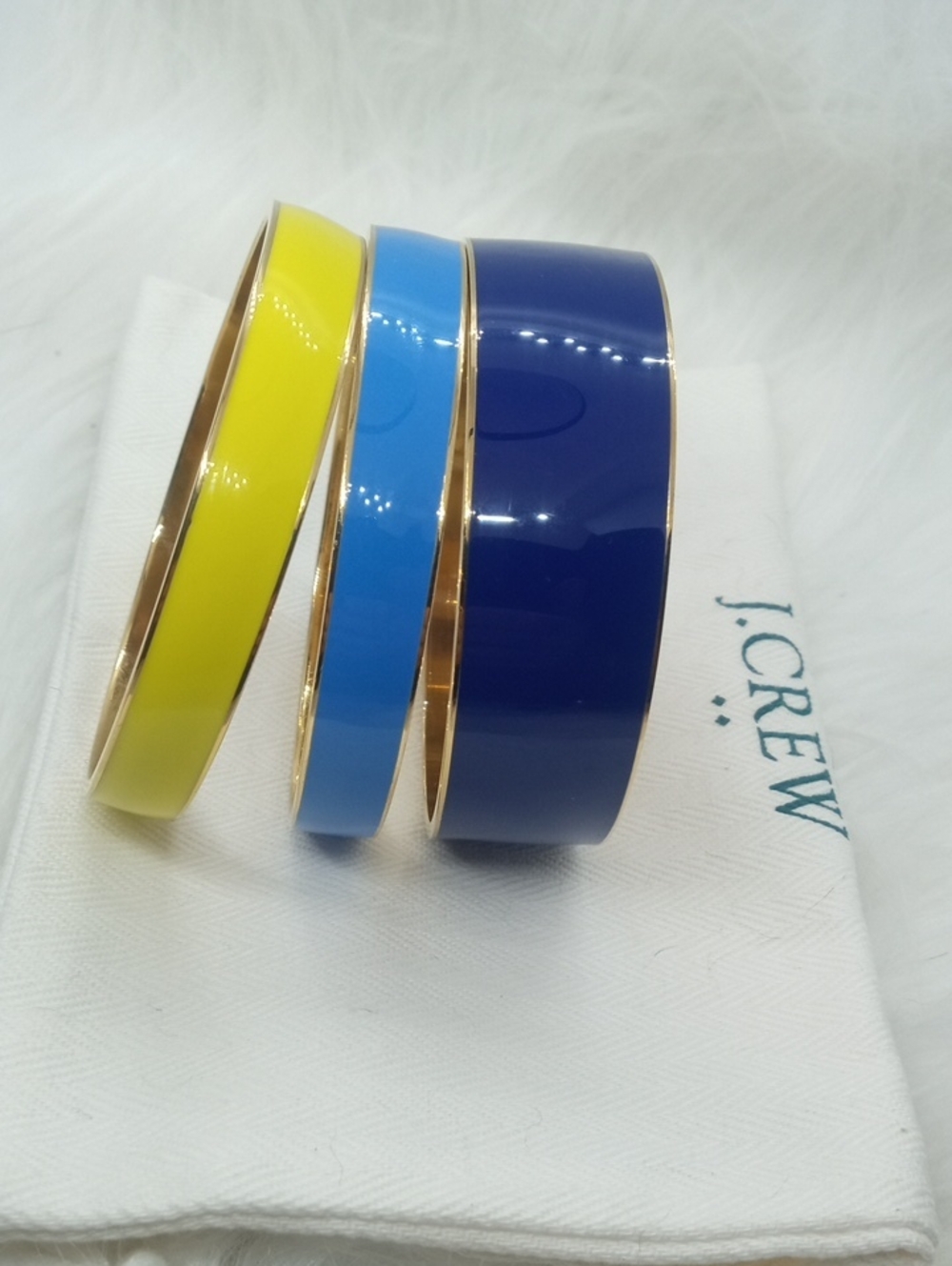 J-CREW TRIPLE BANGLE SET